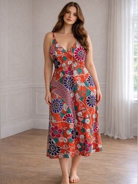 Natori chemise slip nightgown size medium